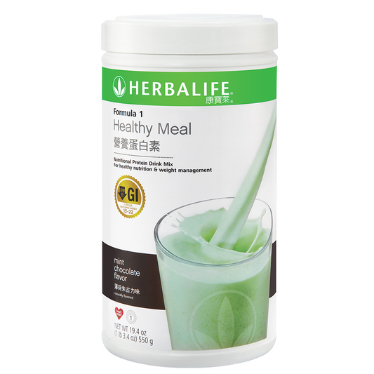 Nutritional Protein Drink Mix Mint Chocolate 550 g