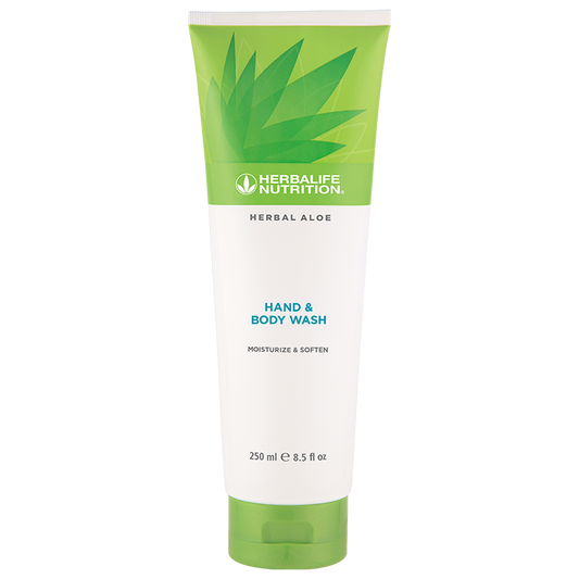 Herbal Aloe Hand and Body Wash 250 mL