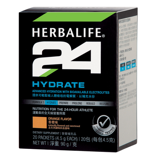 Hydrate 20 stick packs